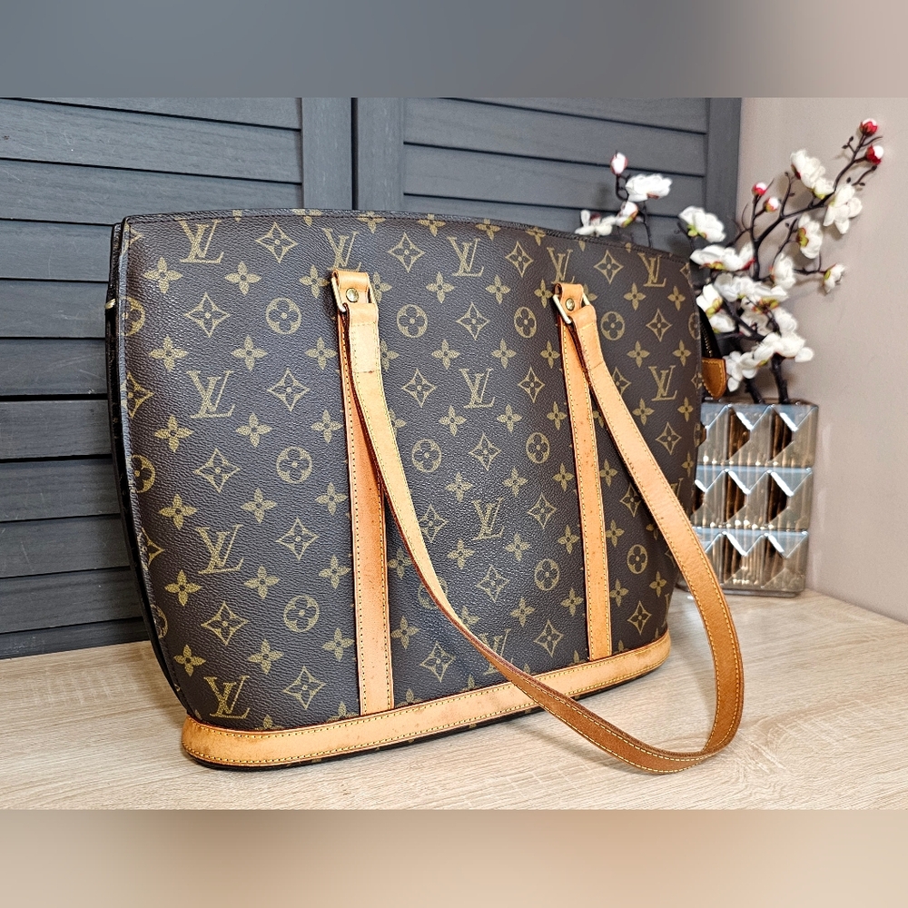 Authentic LOUIS VUITTON Monogram Babylone Tote